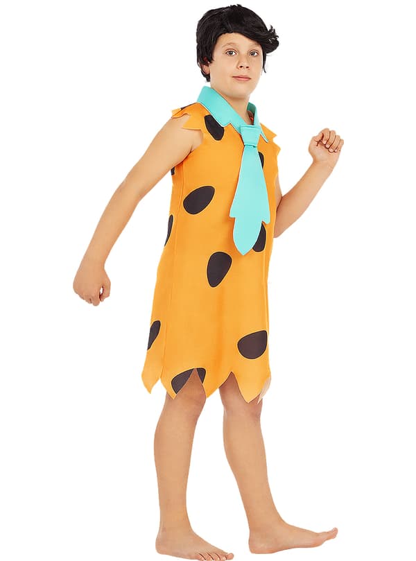 Funidelia | Fred Flintstone kostume til drenge - The Flintstones OFFICIELLE til drenge ▶ The Flintstones, Tegneserier, Familien Flintstone, Hulemænd