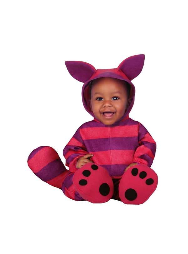 Randig Kattunge Unisex maskeraddräkt för bebis