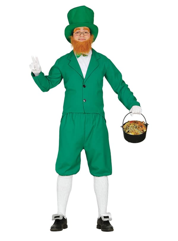Maskeraddräkt Mr. Leprechaun vuxen M