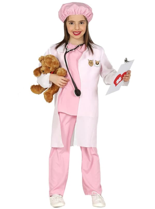 Dyrlægekostume til piger