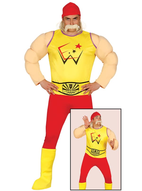Maskeraddräkt Fighter Hogan vuxen
