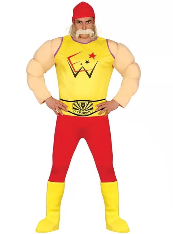 Maskeraddräkt Fighter Hogan vuxen