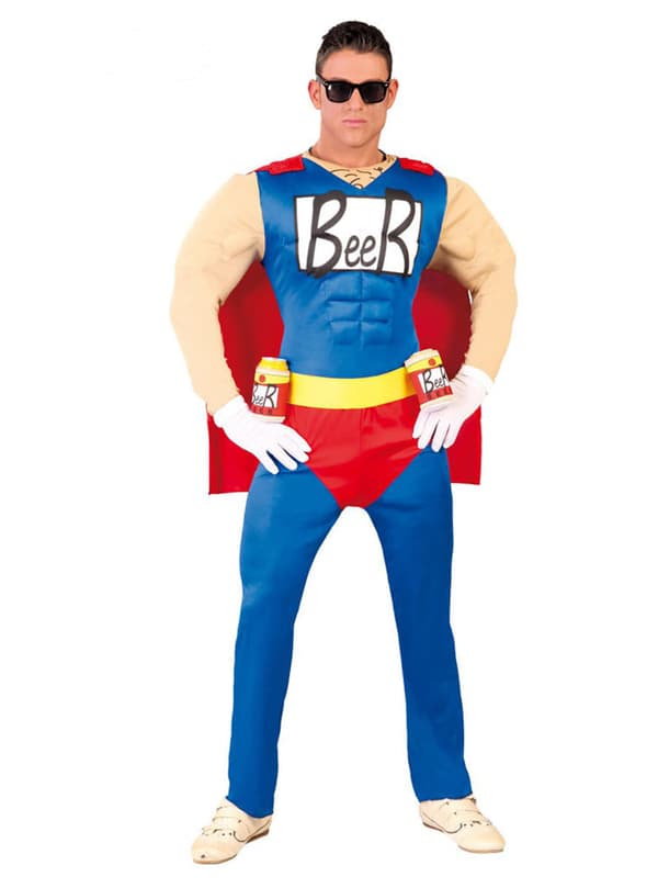 Maskeraddräkt Öl superhjälte M