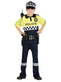 Miniatyrbilde 1 av 2: Spansk Trafikkpoliti Kostyme for barn