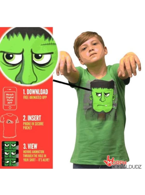 Top med Frankenstein arg för barn XL
