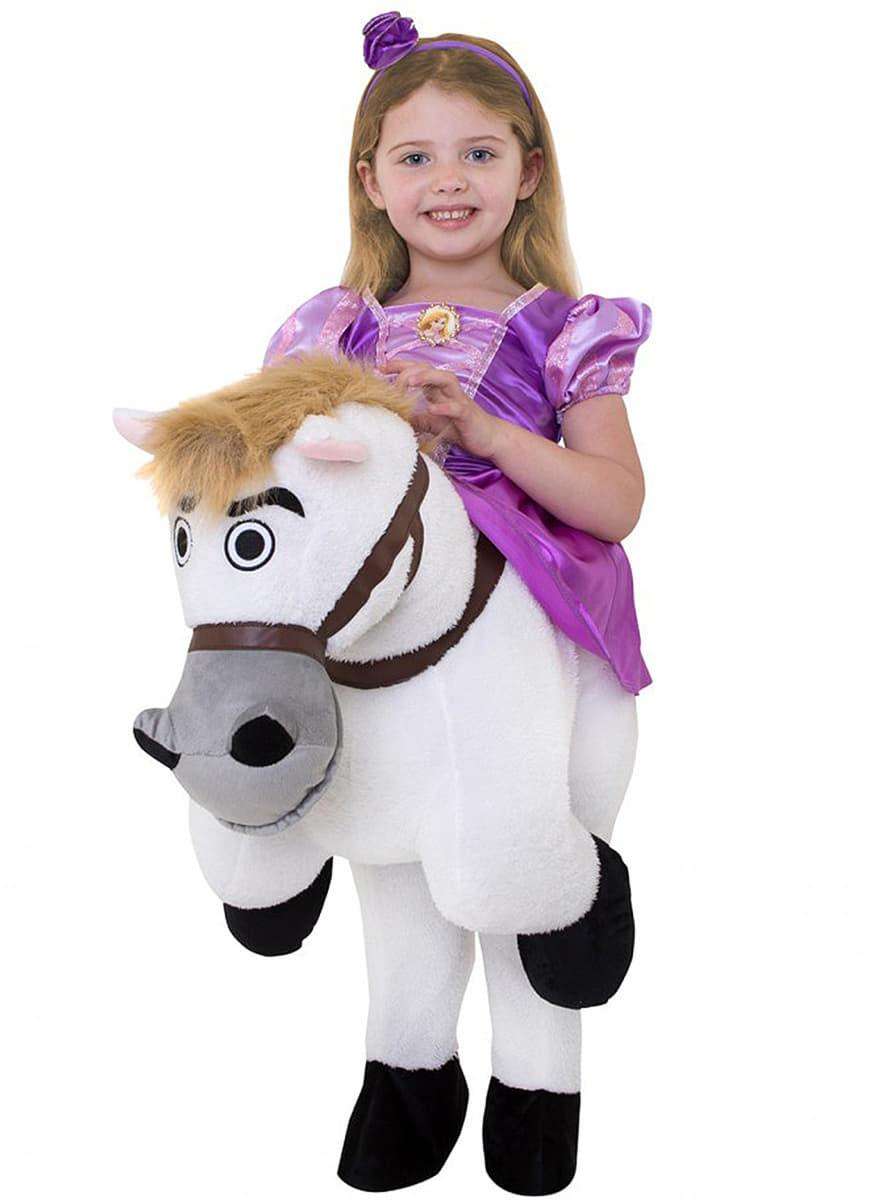 Rapunzel Ride On kostume til piger