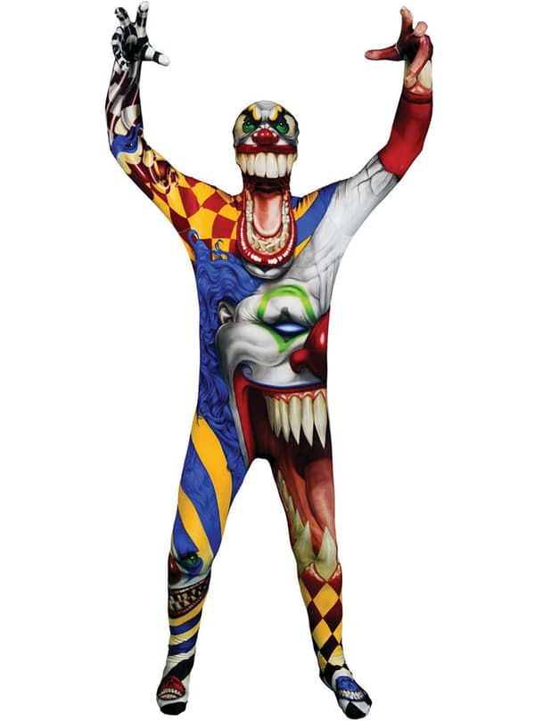 Monster Collection Morphsuits Klovnemonster kostume til børn 10-12 years