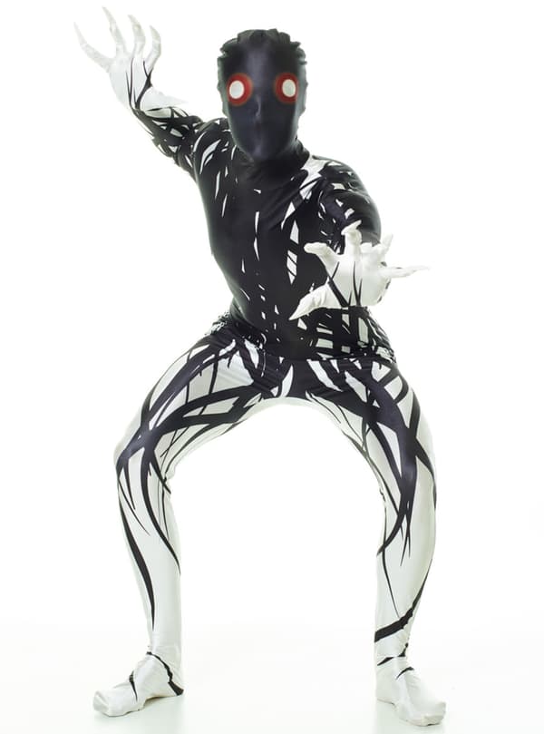 Zalgo Morphsuit Maskeraddräkt L