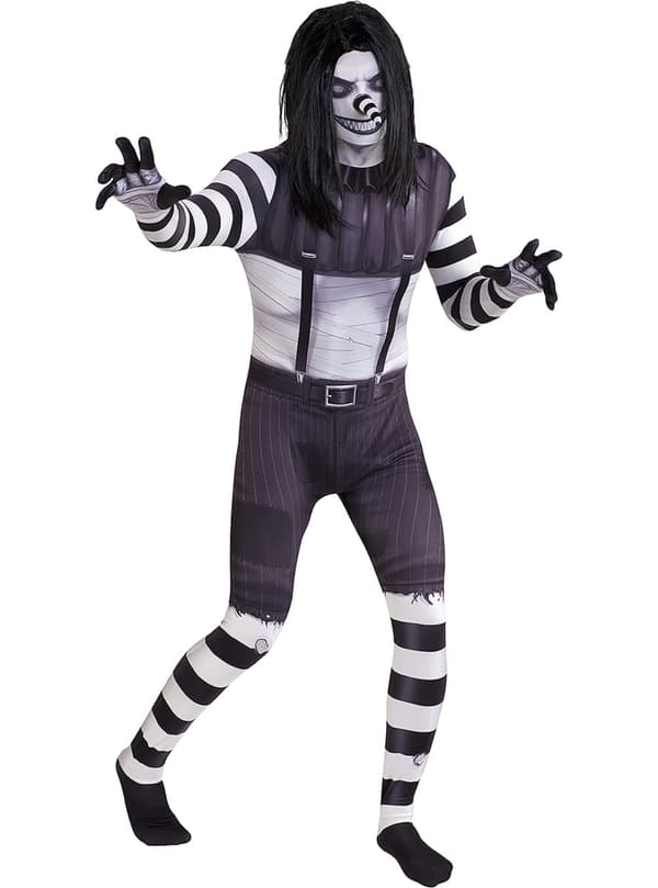 Maskeraddräkt Laughing Jack Morphsuit L