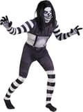 Miniatyrbild 3 av 8: Maskeraddräkt Laughing Jack Morphsuit