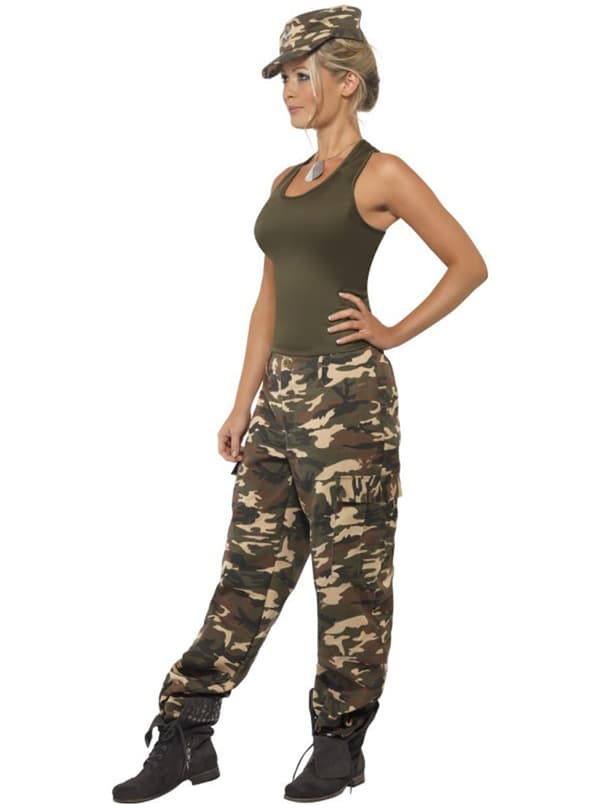 Camouflagekostume til kvinder