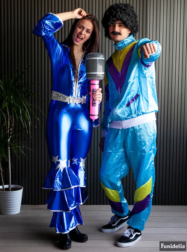 Blåt dansedrøm kostume