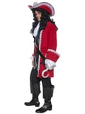 Miniatyrbild 3 av 6: Deluxe Piratkapten Maskeraddräkt