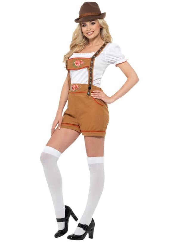 Maskeraddräkt tyroler sexig oktoberfest dam