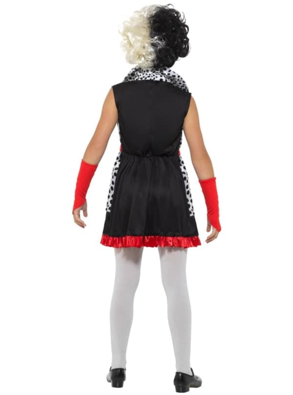 Cruella skurke kostume til piger