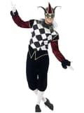 Miniatyrbild 1 av 4: Venesiansk Harlekin Maskeraddräkt