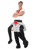 Miniatyrbild 3 av 6: Maskeraddräkt huvudlös man ride on för vuxen