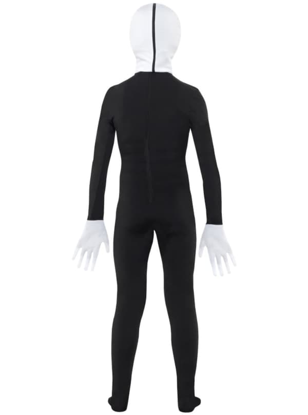 Slenderman second skin kostume til børn