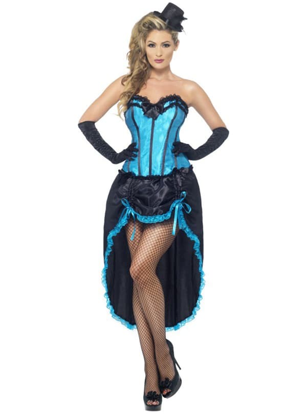 Burleskdansös Maskeraddräkt S