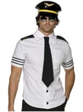 Miniatyrbillede 1 af 8: Pilot Kostume til Mænd