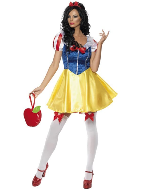 Snehvide sexet prinsesse kostume