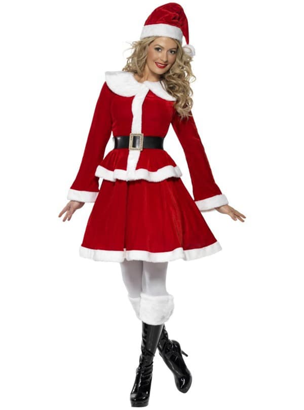 Sexet deluxe Julekone kostume M