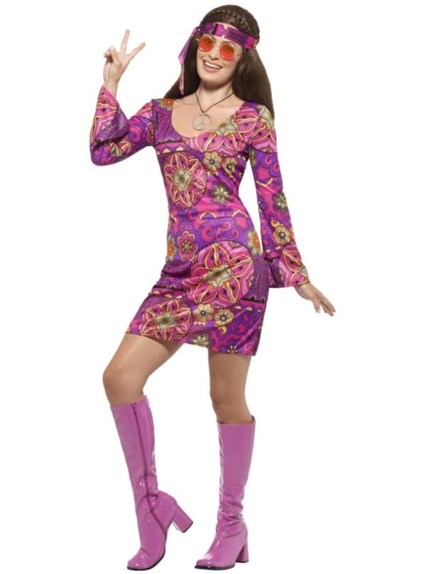 Hippiekostume til kvinder