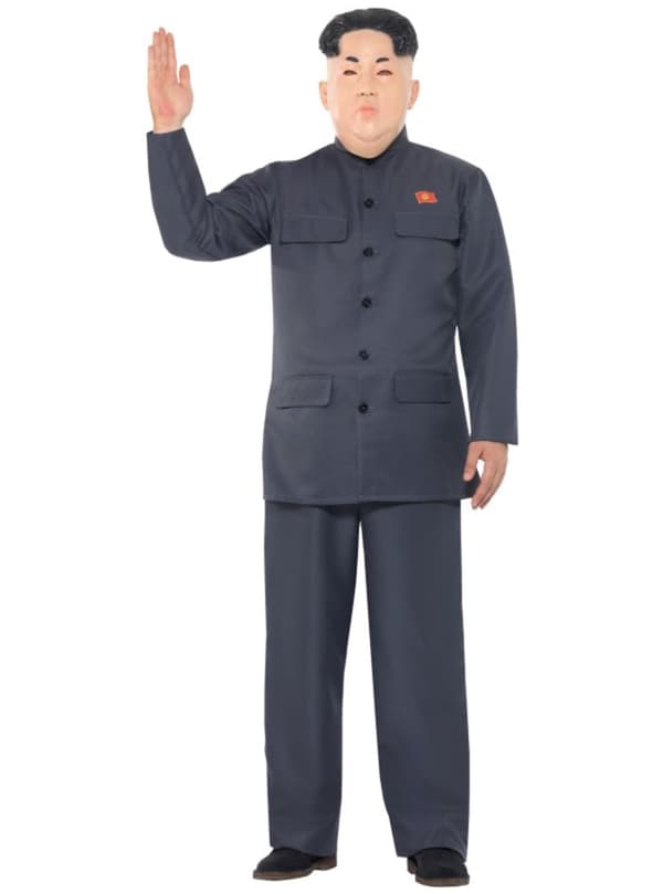 Grå koreansk præsident kostume til mænd