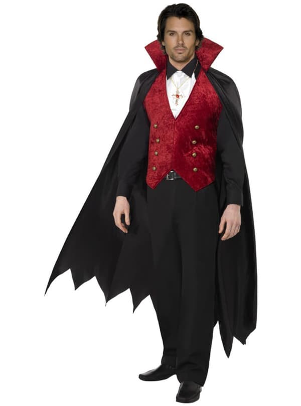 Elegant vampyr Maskeraddräkt