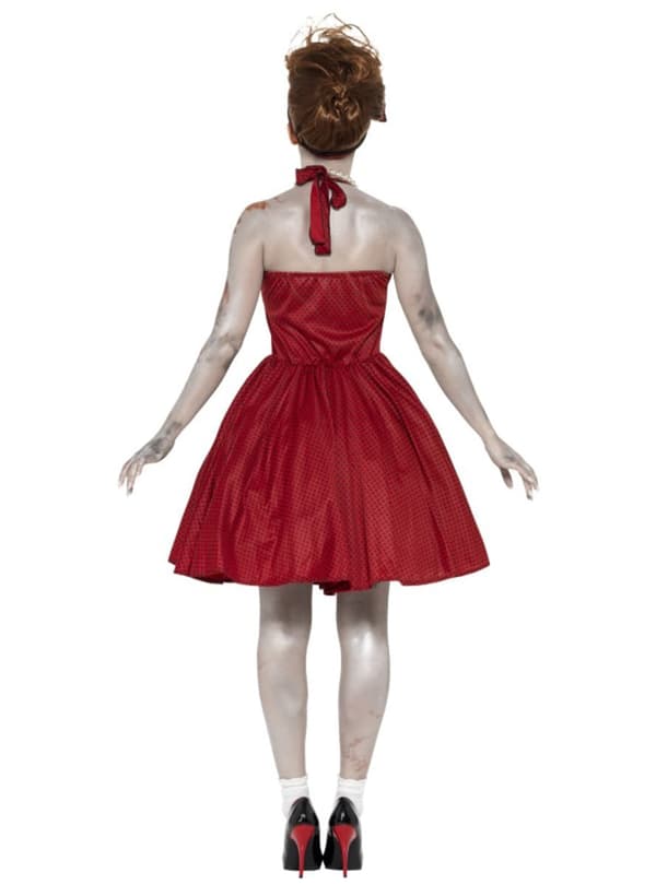 Ballerina zombie kostume til kvinder