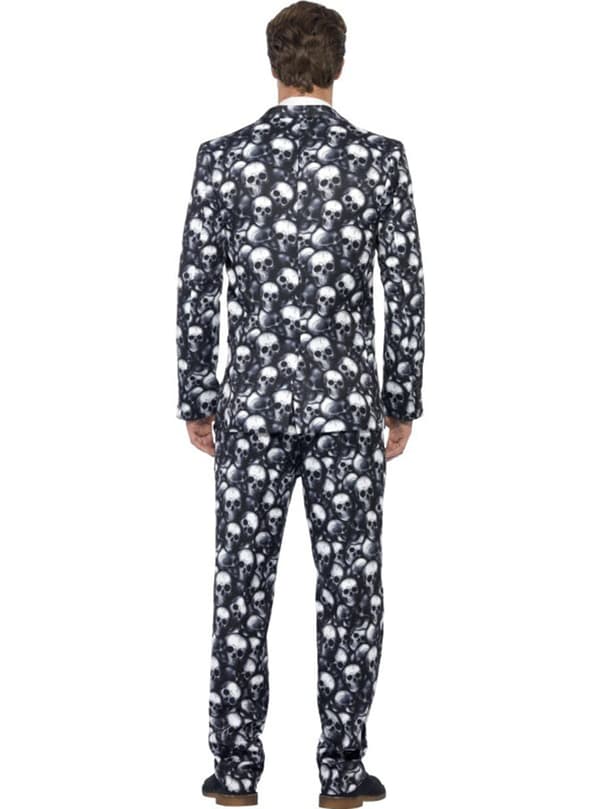 Elegant skeletkostume til mænd