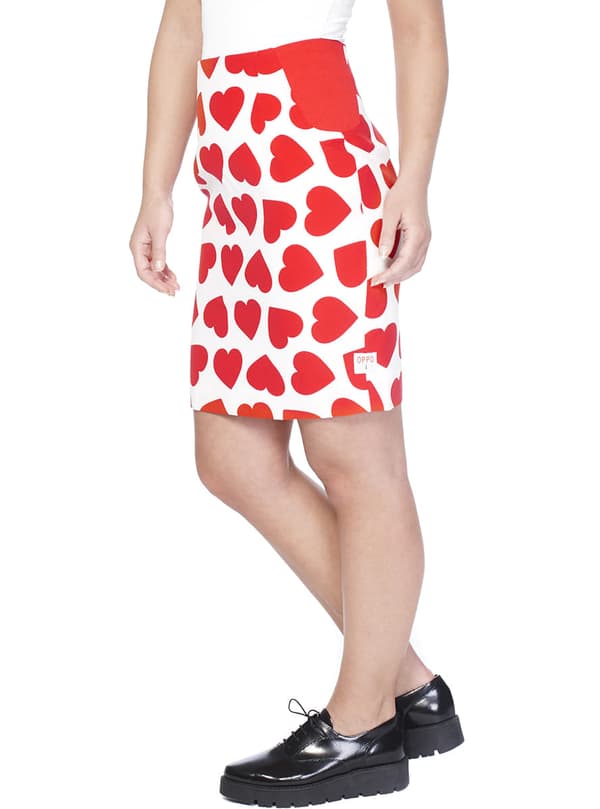 Maskeraddräkt Queen of Hearts Opposuit dam