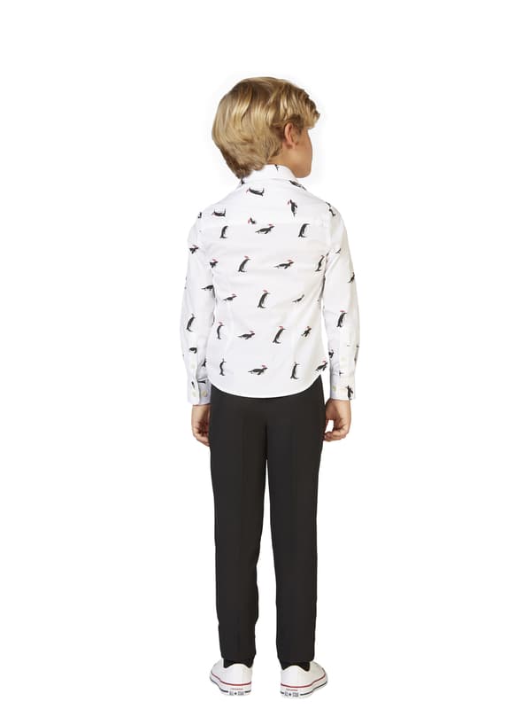 Opposuits pingvin skjorta för pojke