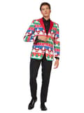 Miniatyrbild 1 av 4: Jacka Snazzy Santa Opposuits för honom