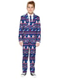 Miniatyrbild 1 av 2: Opposuits Jul Kostym barn i blått