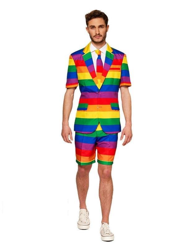 Opposuits Regnbåge Kostym