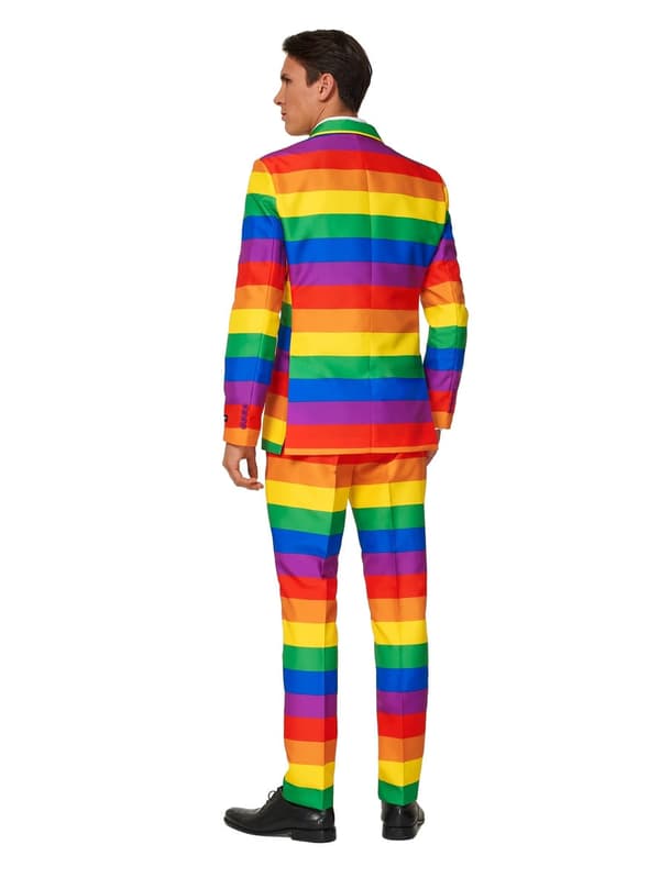 Dräkt Rainbow Suitmeister vuxen