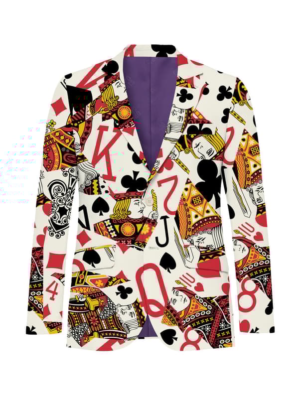 Opposuits Kløver Konge Jakke til mænd