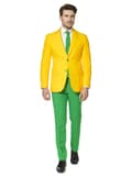 Miniatyrbillede 1 af 2: Opposuit Green and Gold jakkesæt