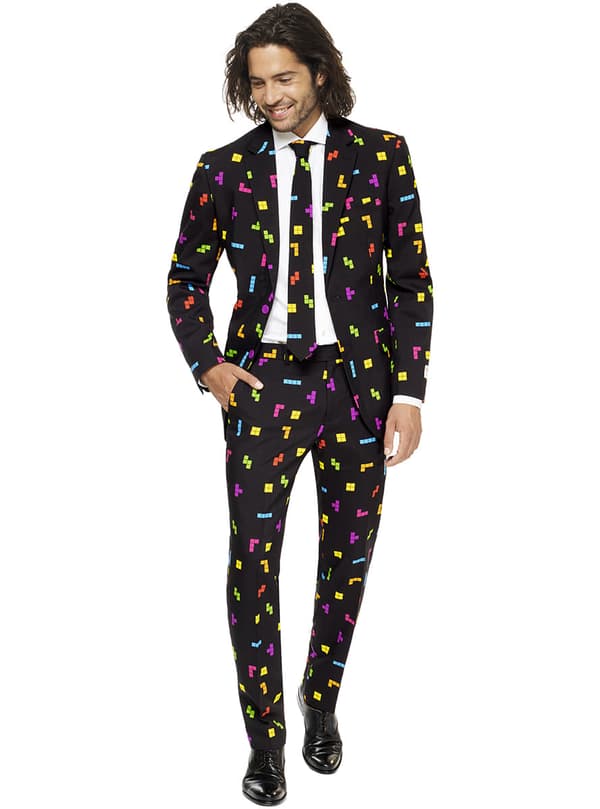 Kostym Tetris Opposuits vuxen