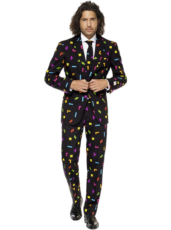 Kostym Tetris Opposuits vuxen