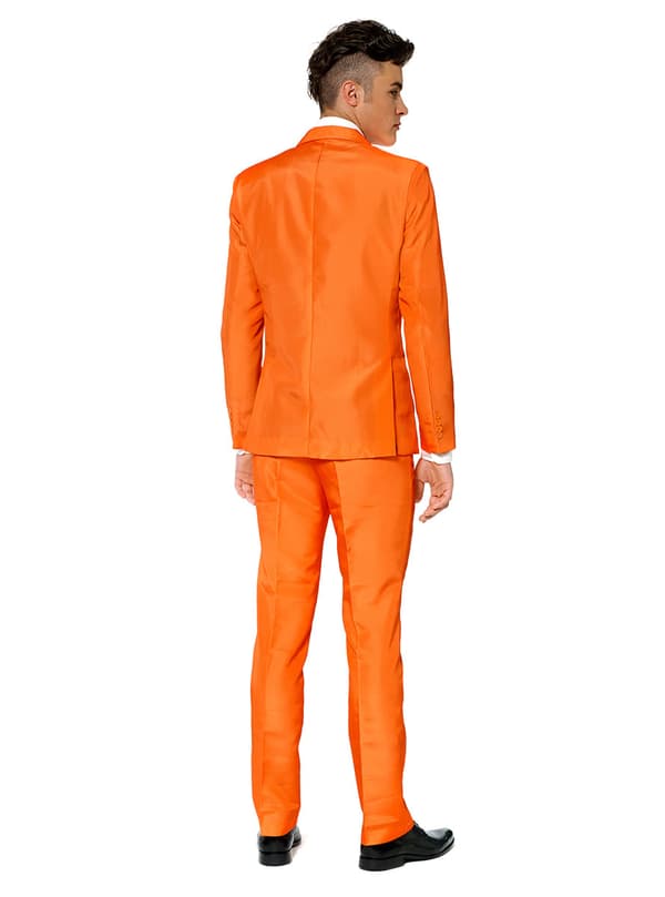 Suitmeister Solid Orange jakkesæt