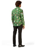 Miniatyrbillede 3 af 6: Opposuits Julemanden skjorte til mænd