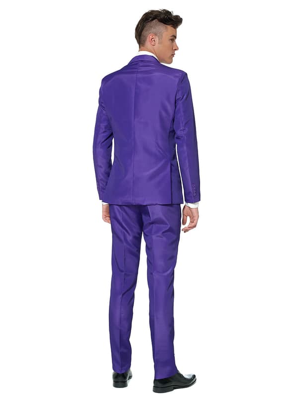 Suitmeister Solid Purple jakkesæt