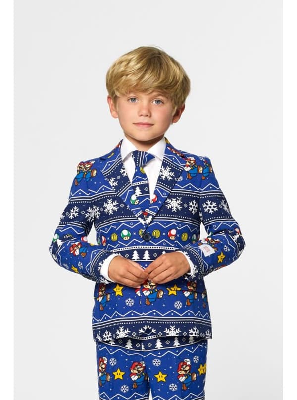 Opposuits Super Mario Bros Jule Jakkesæt til drenge