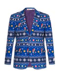 Miniatyrbild 3 av 10: Opposuits Super Mario Bros Christmas Kostym