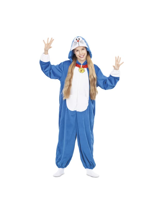 Doraemon Onesie maskeraddräkt för barn