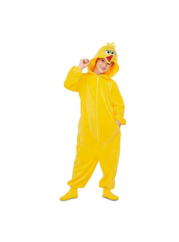 Sesame Street Big Bird Heldragt kostume til børn 5-6 years