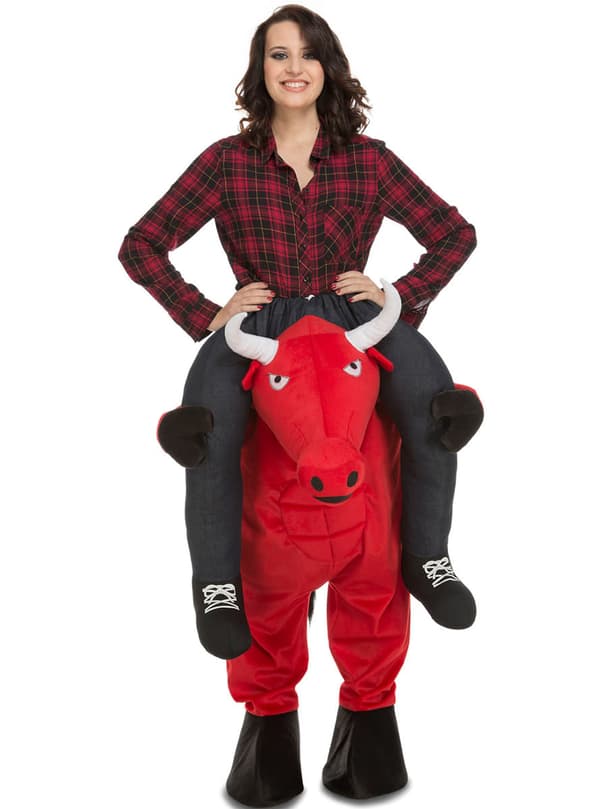 Øje på tyren Ride On kostume til voksne