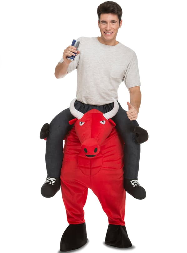 Øje på tyren Ride On kostume til voksne One size